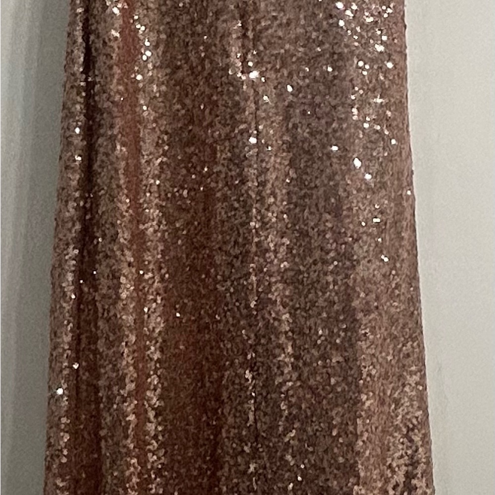 Christina Wu Rose Gold bridesmaid/formal dress - style #22704